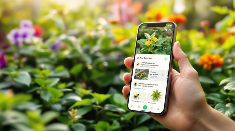 How AI Apps Detect Garden Pests in Real Time