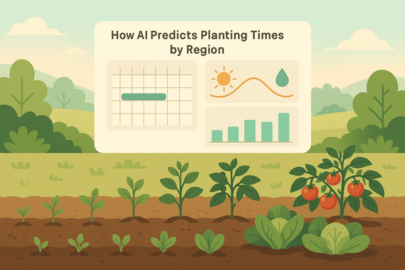 How AI Predicts Planting Times by Region