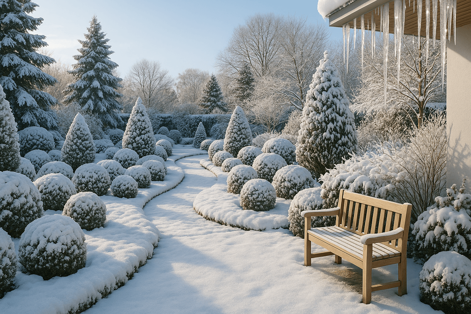 AI Tools for Designing Snow-Themed Gardens