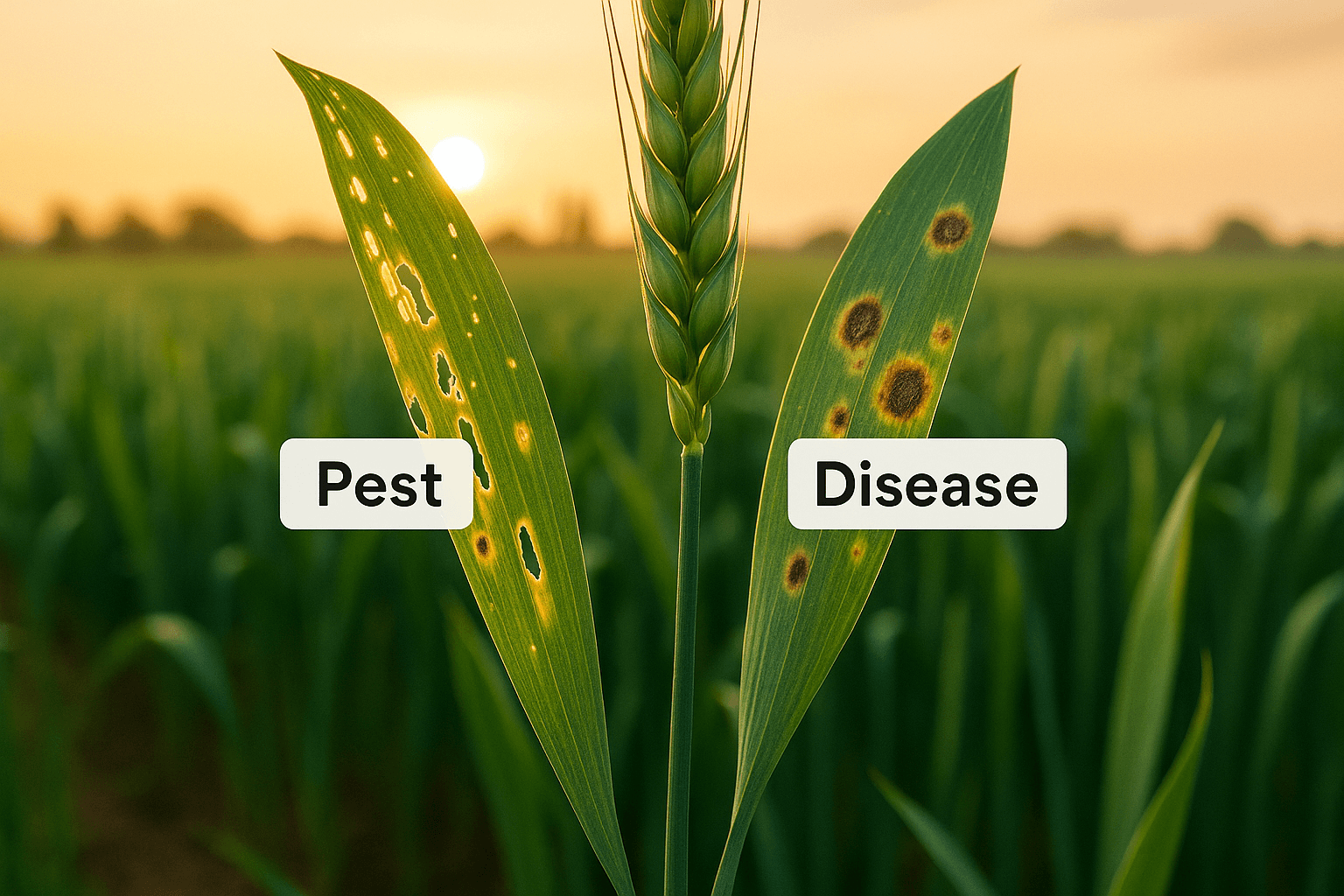 Pest vs. Disease: AI Detection Methods