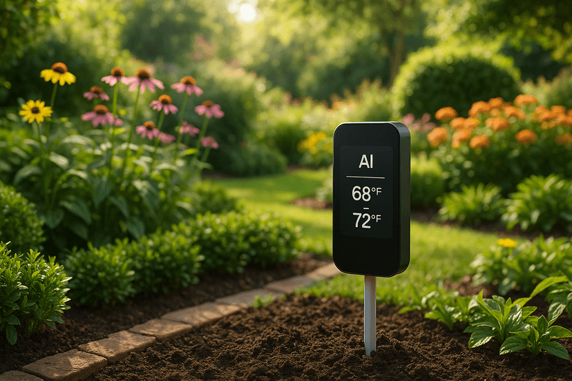 How AI Regulates Garden Temperatures Automatically