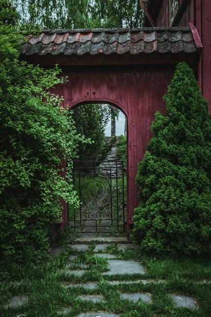 image about DIY Guide: How to Build a Garden Gate Door