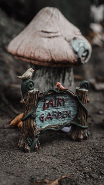 Image about How to Make Your Own Fairy Garden Stakes: A Step-by-Step Guide