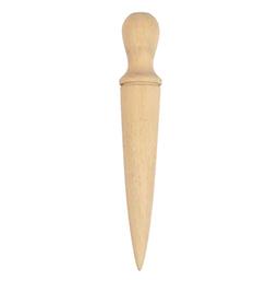 Muldale Mini Dibber Garden Tool - Wooden Dibbler Gardening Tool for Gardeners - Seed Planter Tool for Seed Depth - Planting Dibble - Natural Materials 4" image