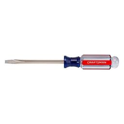 CRAFTSMAN Screwdriver, Slotted, Acetate Handle, 3/16 IN X 4 IN (CMHT65021) image