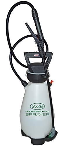 Scotts 190567 Lithium-Ion Battery Powered Pump Zero Technology Sprayer, 2-Gallon, White/black image