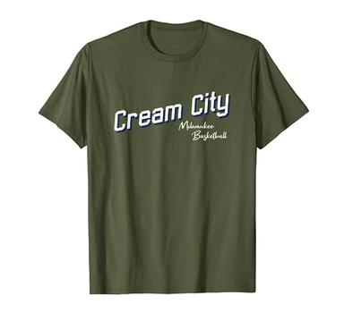 Milwaukee Cream City Basketball Wisconsin Practice Jersey T-Shirt image