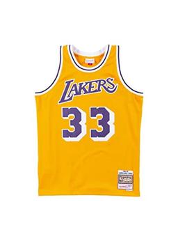 Mitchell & Ness NBA Los Angeles Lakers Kareem Abdul-Jabbar 1984 Swingman Jersey M image