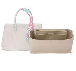 Lckaey Felt organizer insert for garden party 30 36 garden party 36 tote party inner bag 2035beige-M image