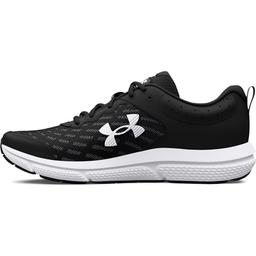 Under Armour Men's Charged Assert 10, (001) Black/Black/White, 12, US image