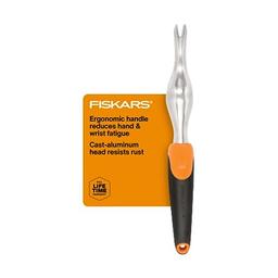 Fiskars Ergo Weeder Tool for Weeding, Heavy Duty Gardening Hand Tool with Ergonomic Handle and Hanging Hole image