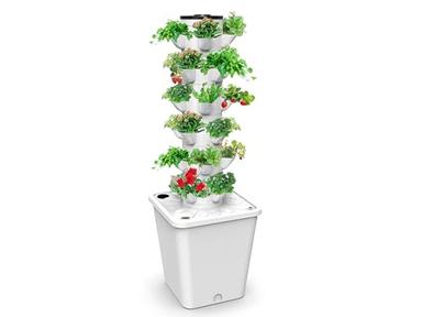 Sjzx Tower Garden Hydroponics Growing System,Indoor Smart Garden,Nursery Germination Kit Including Smart Plug，Water Pump(No Seedlings Included) image