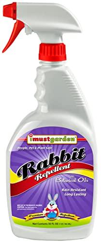 I Must Garden Rabbit Repellent: Mint Scent Rabbit Spray for Plants & Lawns – 32 oz. Ready to Use image