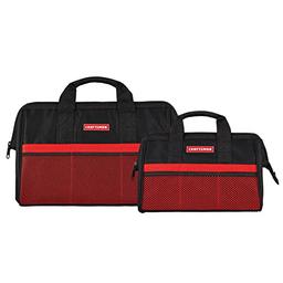 CRAFTSMAN CMST513518 13-in & 18-in Zippered Tool Bag Combo, Black image