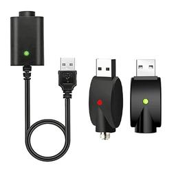 PEKYOK Smart USB Charger Cable with LED Indicator, 3PCS Intelligent Overcharge Protection USB Adapter Cord for Wireless Soldering Iron Charging image