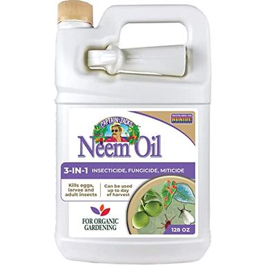 Bonide Captain Jack's Neem Oil, 128 oz Ready-to-Use, Multi-Purpose Fungicide, Insecticide and Miticide for Organic Gardening image