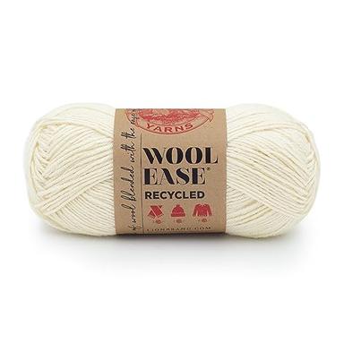 Lion Brand Yarn Wool-Ease Recycled Yarn, 1 Pack, Cream image