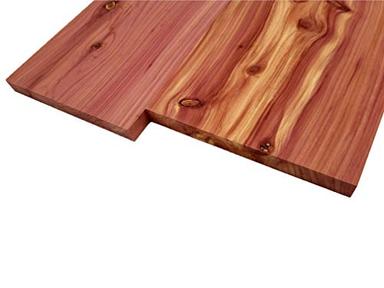 Cedar (Aromatic) Lumber - 3/4" x 8" (2 Pcs) (3/4" x 8" x 48") image
