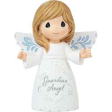 Precious Moments Guardian Angel Figurine | You’re My Guardian Angel Resin Figurine | Angel Gift | Angel Home Decor image