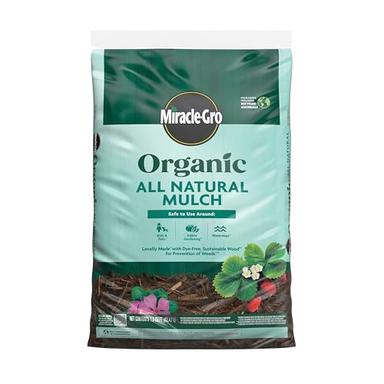 Miracle-Gro Organic All Natural Mulch, 1.5 cu. ft. image