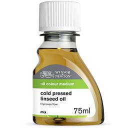 Winsor & Newton Cold Pressed Linseed Oil, 75ml (2.5oz) Bottle image