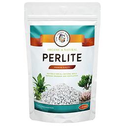 THE VALLEY GARDEN Organic Perlite for All Plants, All Natural Horticultural Soil Additive Conditioner Mix, Improve Drainage and Ventilation, Help Root Growth (2 Quarts) image