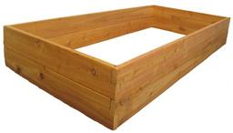 Infinite Cedar Premium Cedar Raised Garden Bed - 3' x 6' x 11" - Handcrafted in Maine from North American Western Red Cedar Wood image