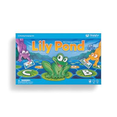 SimplyFun Lily Pond - an Educational Game to Practice Early Reading and Spelling - an Engaging and Fun Toddler Game - 2 to 4 Players, Ages 4 & Up image