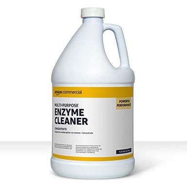 AmazonCommercial Multi-Purpose Enzyme Cleaner, Mint, 1 gallon, 128 fl oz (Pack of 1) image