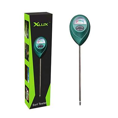 XLUX Soil Moisture Meter, Plant Water Monitor, Hygrometer Sensor for Gardening, Farming, Indoor and Outdoor Plants, No Batteries Required image