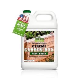 Garden Box Sealer | FDA Food Contact Safe Plant-Based Wood Sealant for Raised Beds, Planters & Pet Houses. Protects All Wood Types from Water & Weather Damage | Eco-Friendly Sustainable Solution image