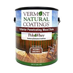 Vermont Natural Coatings PolyWhey Exterior Penetrating Stain - Acorn Brown - Gallon image