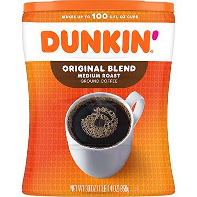 Dunkin' Original Blend Medium Roast Ground Coffee, 30 Ounce image