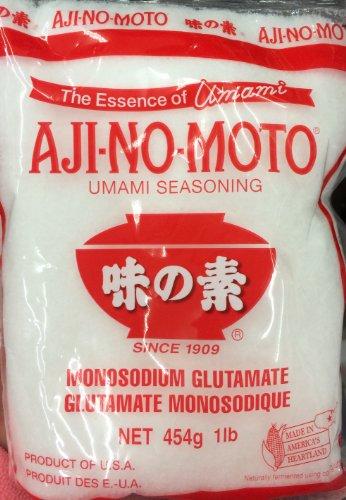 16oz Ajinomoto Umami Seasoning, MSG Monosodium Glutamate, Made in USA, Naturally Delicious (One Bag per order) image