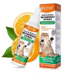 AIQIUSHA Cat Repellents Sprays,120ML,Anti Pee & Anti Scratch Furniture & Anti Scratching Plants,Suit for Indoor & Outdoor,Establish Boundaries & Keep Cat Off,Safe for Children & Plant image