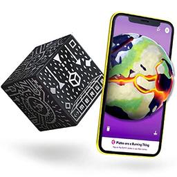 Merge Cube - Augmented & Virtual Reality Science & STEM Toy - Educational Tool - Hands-on Digital Teaching Aids - Science Simulations - Home School, Remote & in Classroom Learning - iOS & Android image