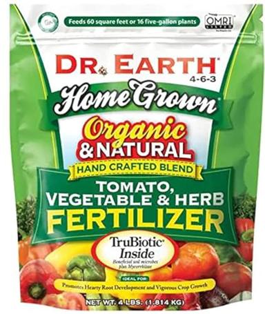 Dr. Earth Organic 5 Tomato, Vegetable & Herb Fertilizer Poly Bag image