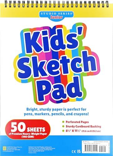 Kids' Sketch Pad (50 perforated sheets of high quality paper. Acid-free) image
