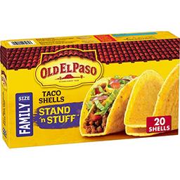 Old El Paso Stand 'N Stuff Taco Shells, Gluten Free, Family Size, 20-count image