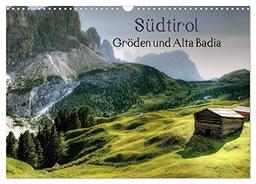 South Tyrol - Val Gardena and Alta Badia (Wall Calendar 2024 DIN A3 Landscape), CALVENDO 12 Month Wall Calendar image