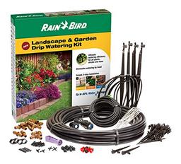 Rain Bird LNDDRIPKIT Drip Irrigation Landscape/Garden Watering Kit with Drippers, Micro-Bubblers, Micro-Sprays image