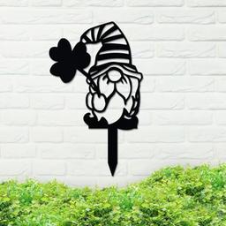 Metal Garden Stake, Garden Stake, Metal Lawn Stake, Garden Tag, Yard Gnome, Garden Decor, Custom Yard Stake, Custom Lawn Stake image