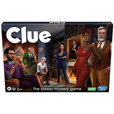 Hasbro Gaming Clue Board Game for Kids Ages 8 and Up, Reimagined Clue Game for 2-6 Players, Mystery Games, Detective Games, Family Games for Kids and Adults image
