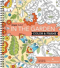 Color & Frame - In the Garden (Adult Coloring Book) image