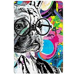 Berkin Arts Samsung Galaxy Compatible with Tab S8 Plus/ S7 FE/ S7 Plus Case 12.4 Inch Tri-Fold Stand Cover Maximalism English Bulldog Portrait image