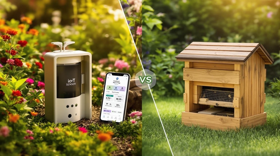 IoT vs. Traditional Pest Monitoring Systems