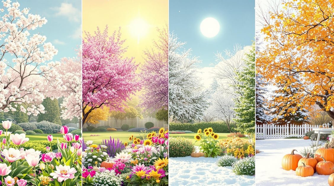 AI Garden Styles for Every Season
