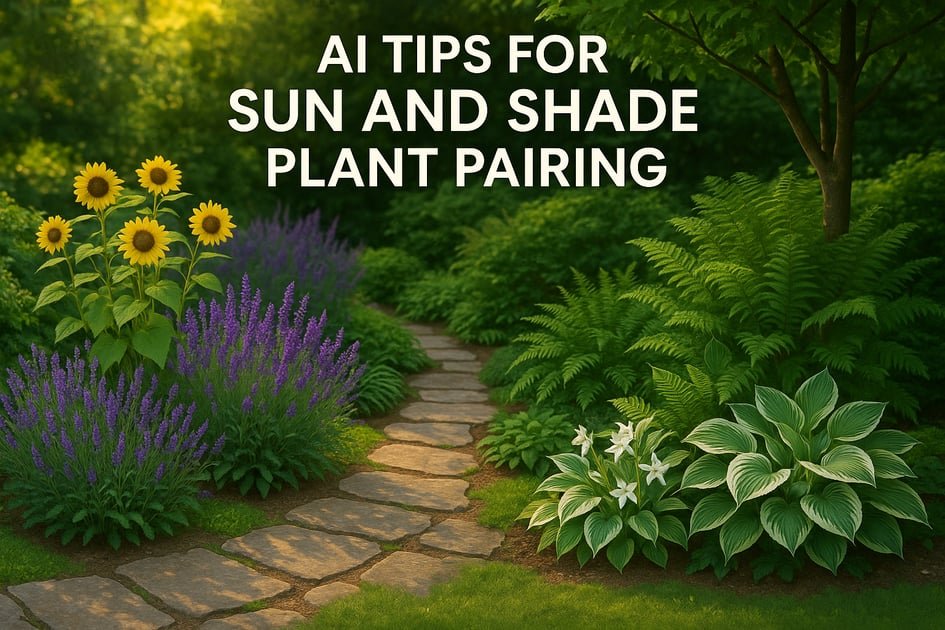 AI Tips for Sun and Shade Plant Pairing