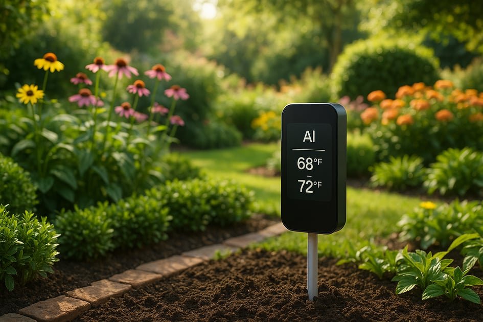How AI Regulates Garden Temperatures Automatically