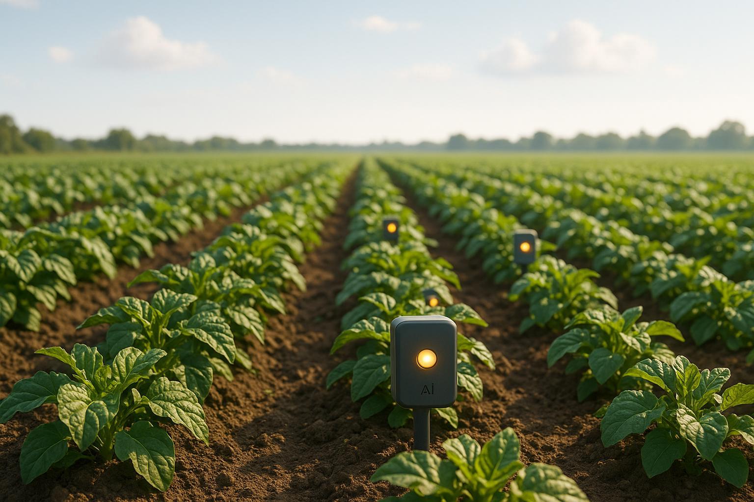 How AI Sensors Improve Seasonal Plant Monitoring